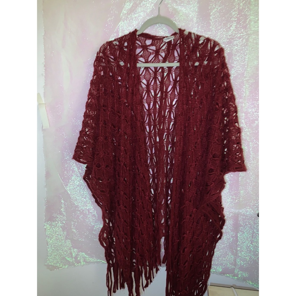 Croft and Barrow Boho Poncho